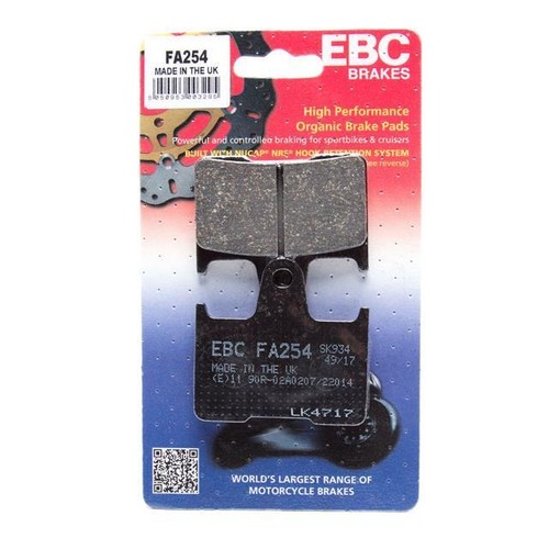 Ebc rear brake pads fa254 - rear,