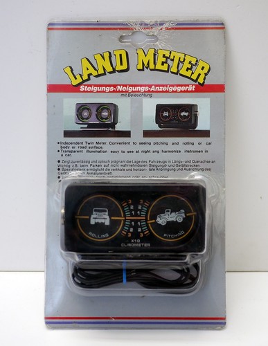 Vintage original land meter - vintage,