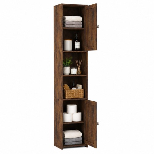 Tall bathroom storage cabinet - bathroom,