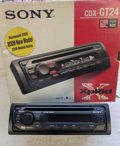 Sony car radio cdx gt24 - car, cd