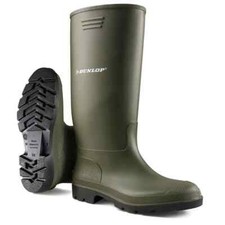 MEN LADIES DUNLOP RUBBER WATERPROOF RAIN WINTER WELLINGTONS SHOES WELLIES BOOTS
