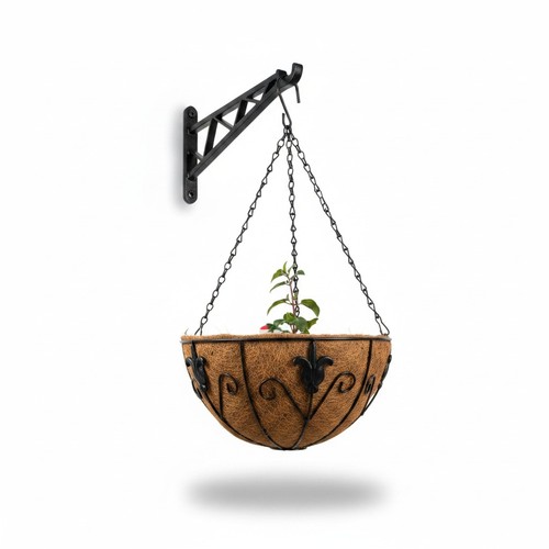 Hanging basket brackets - hanging,