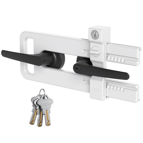 Double door lockout device - double,