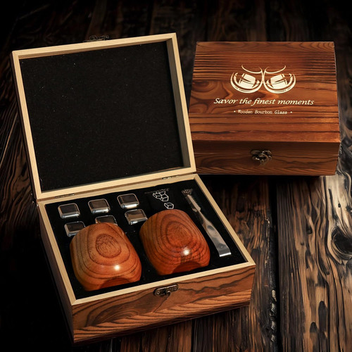Charred wooden bourbon - wooden,