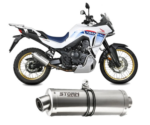Exhaust muffler oval storm - exhaust,