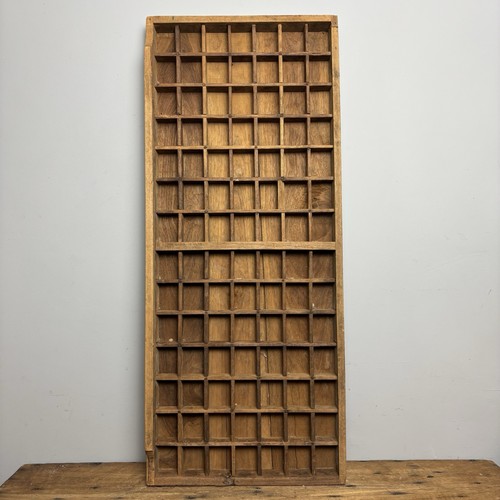 Vintage wooden printers tray - printers,