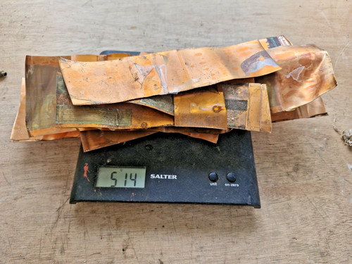 Copper wire strip foil - copper,
