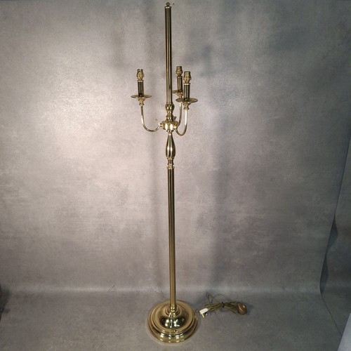 Brass floor lamp - 3, arm