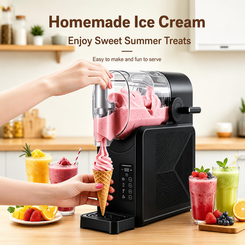 Home ice cream maker - 2.0l,