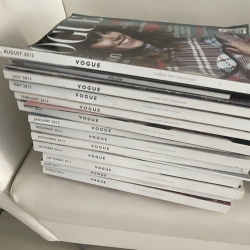 Vogue magazine lot - vogue, 12