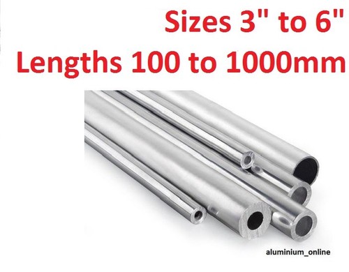 Aluminium round tube - tube, 3"