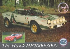 Hawk HF2000 & HF3000 kit cars