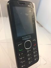 Alcatel One Touch 2045X O2 Black Mobile Phone BIG BUTTON SOLID BASIC PHONE 2.4"
