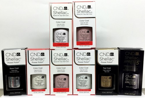 Shellac cnd gel - gel, polish