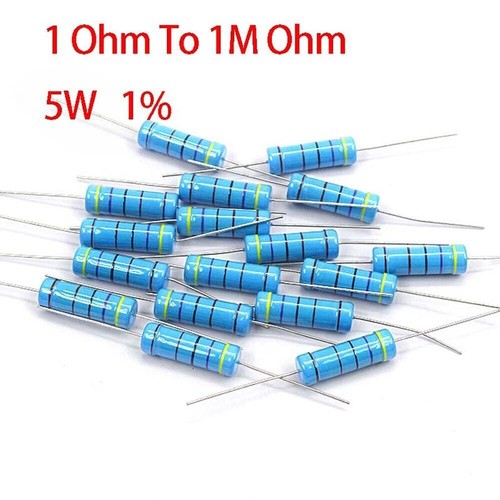 Metal film resistors - film, 1%