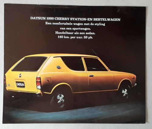 Datsun cherry 1000 station - datsun,