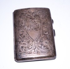 Silver Cigarette Case