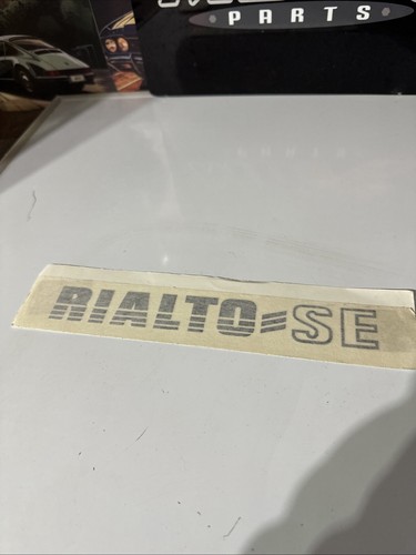 Genuine reliant rialto - genuine, rialto-se
