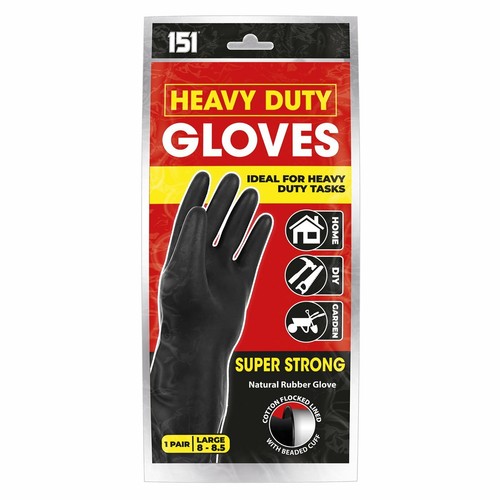 Heavy duty black - heavy, latex