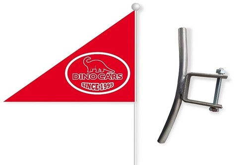 Safety flag for dino kart - for, go-kart