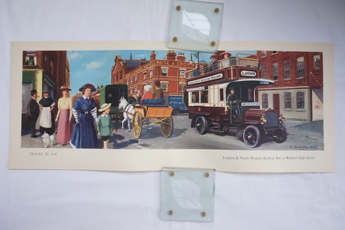 Railway carriage print - print, poster