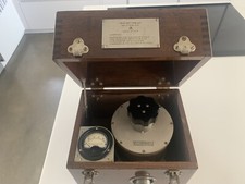 Wavemeter Type W1691 Nice Wooden Case Micrometer Antique Wartime Military