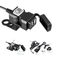 USB Handlebar Phone GPS Charger for Kawasaki Z1 Z1A Z1B Z1R ZG Concours ZX750