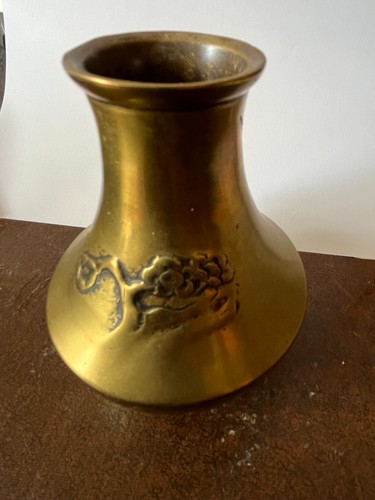 Vintage small chinese brass - small,