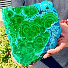 7.92LB Natural polyophthalmic Silicon malachite crystal gloss mineral specimen