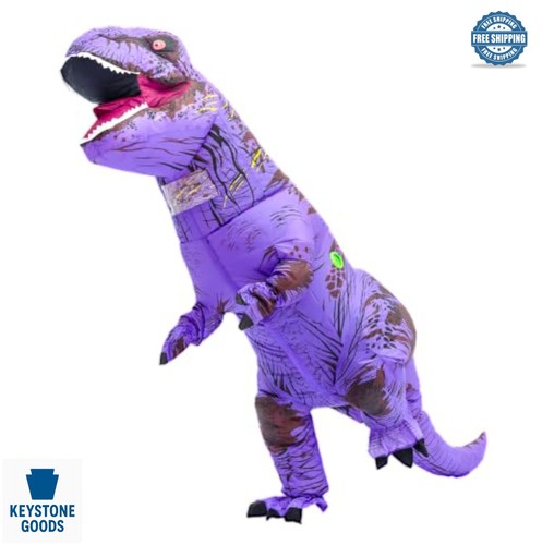 Inflatable rex costume adult - inflatable, t-rex