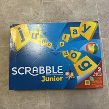 Mattel Scrabble Junior Crossword Board Game English Version