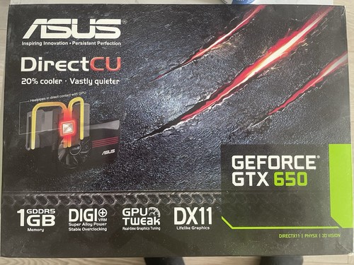 Asus geforce gtx 650 1gb - 650, gddr5