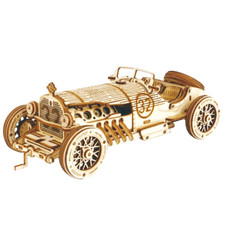3D Car Wooden Puzzle, Scale