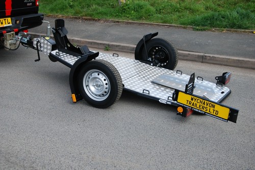 New motorcycle trailer - trailer, one