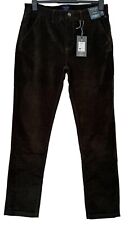 New Joules Mens Hert Green Straight Leg Cord Trousers RRP £50 32 - 36 Long Leg