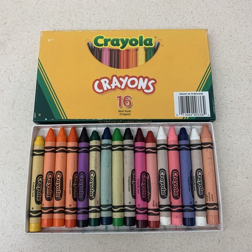 Vintage large round crayola - large,