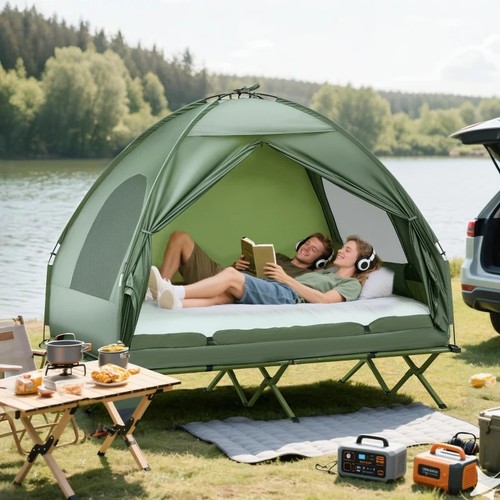 Person tent cot air - ,