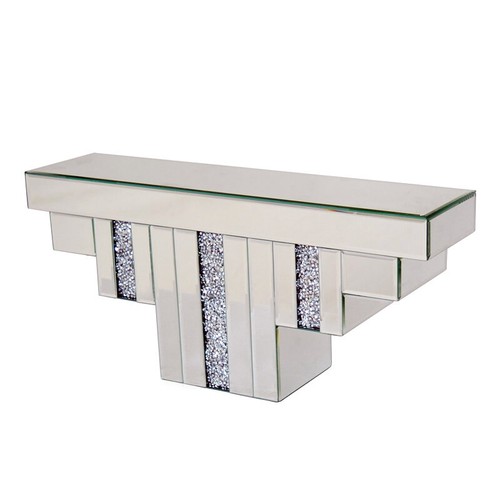 Large mirrored diamante - mirrored,