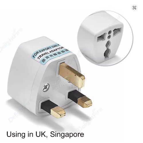 Universal plug adapter - adapter, us