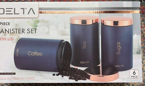 Canister set rose gold matte - set,