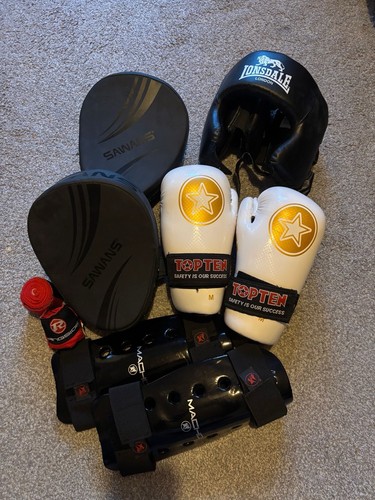 Taekwondo gloves shin guards - gloves,,