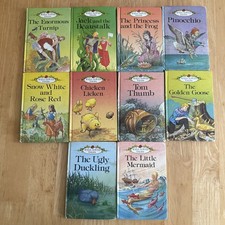 10 Vintage Ladybird Well Loved Tales Green Spine Vera Southgate 606D A