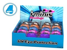 i-Minis 1x Pair Sunbed Tanning Goggles UV Eye Protection Choose From 6 Colours