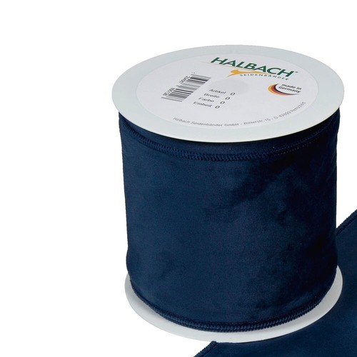 Christmas velvet fabric ribbon - fabric,
