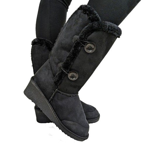 Womens boots low - wedge, heel