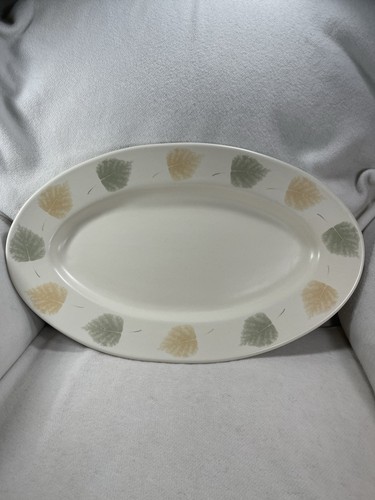 Denby energy leaf oval - energy, 20”