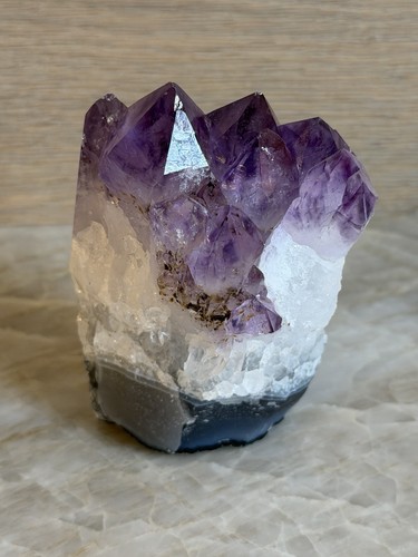 Natural amethyst crystal - natural,