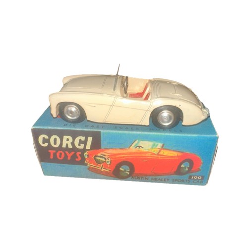 Corgi toys 300 austin - corgi, healey