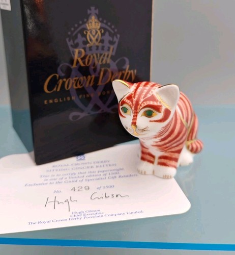 Royal derby sitting ginger - royal,