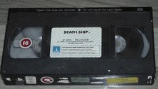 Death Ship VHS Ex Rental Pre